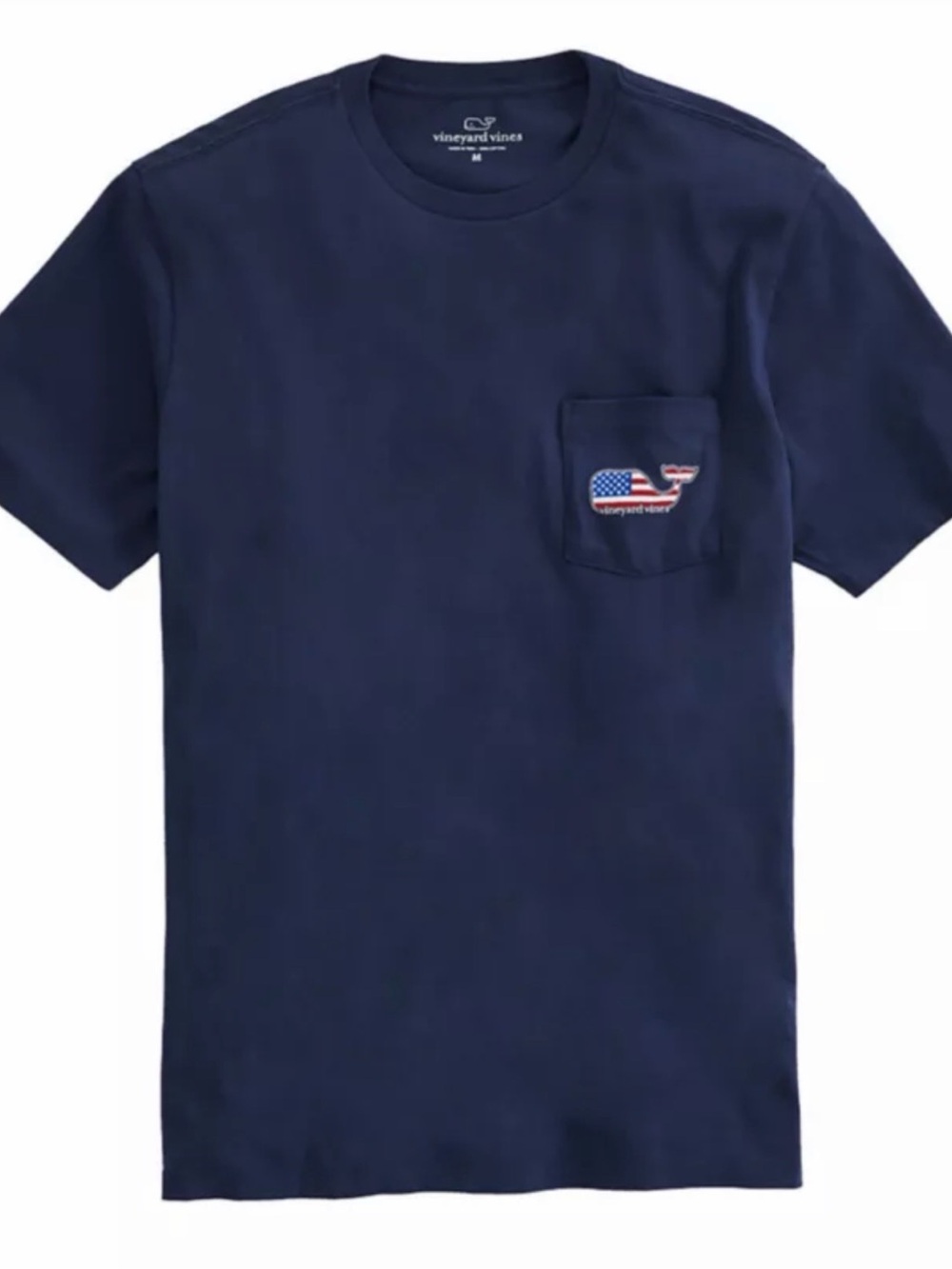 Vineyard Vines Americana Whale Short-Sleeve Pocket T-Shirt